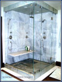 Steam Shower Enclosure 90 degree